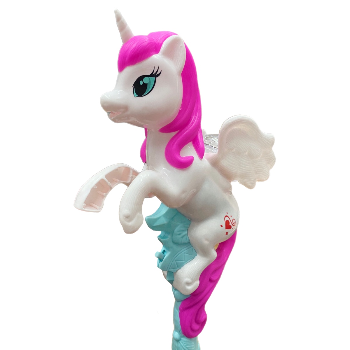 Varita Cetro Musical Unicornio Giratorio Luces Led Juguetes