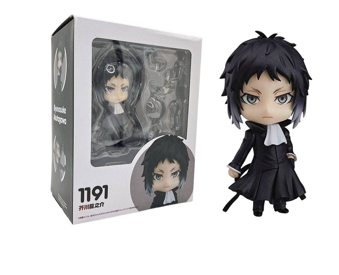 Ryunosuke Akutagawa 1191 Bungo Stray Dogs Nendoroid Figura