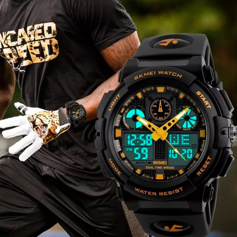 Reloj Digital Tipo Militar Hombre Sport Navy Seal Sumergible