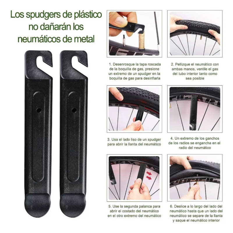 Kit De Herramientas Para Bicicletas Reparación 16 En 1.