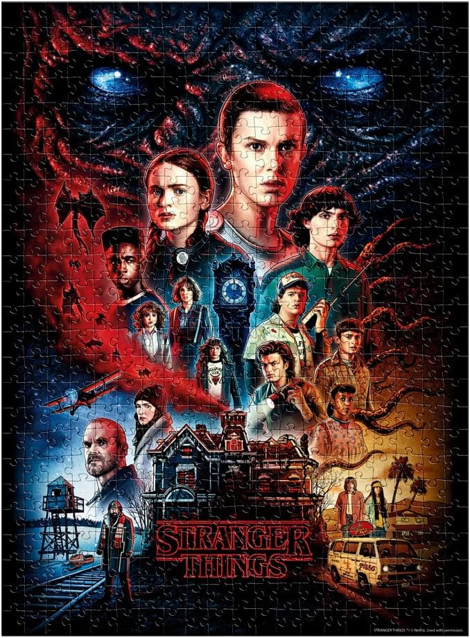 Rompecabezas Stranger Things 500 Piezas Coleccionable