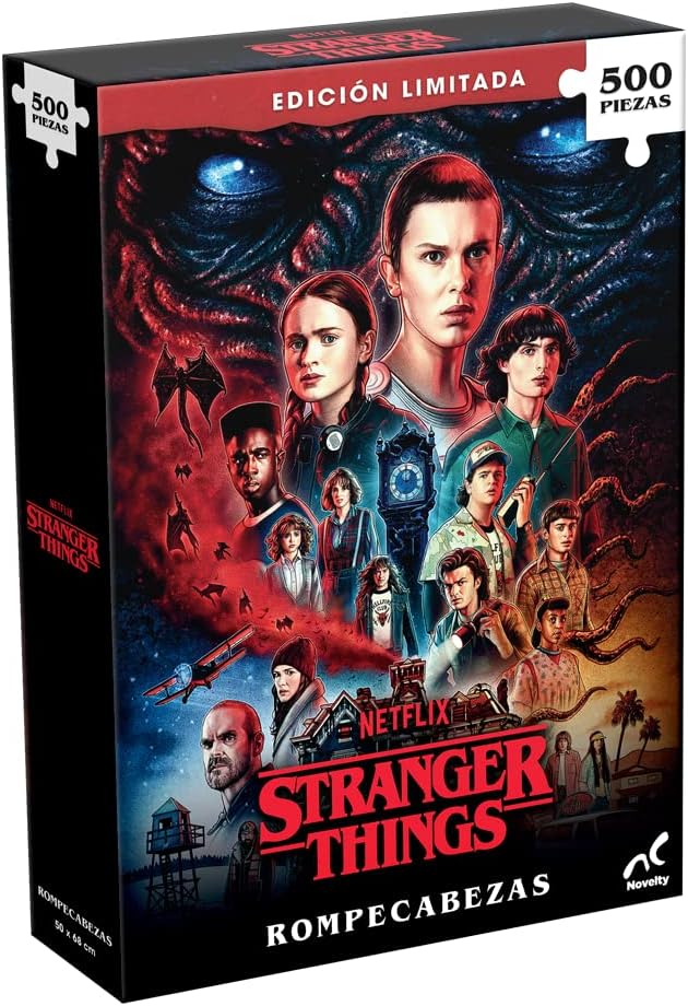 Rompecabezas Stranger Things 500 Piezas Coleccionable
