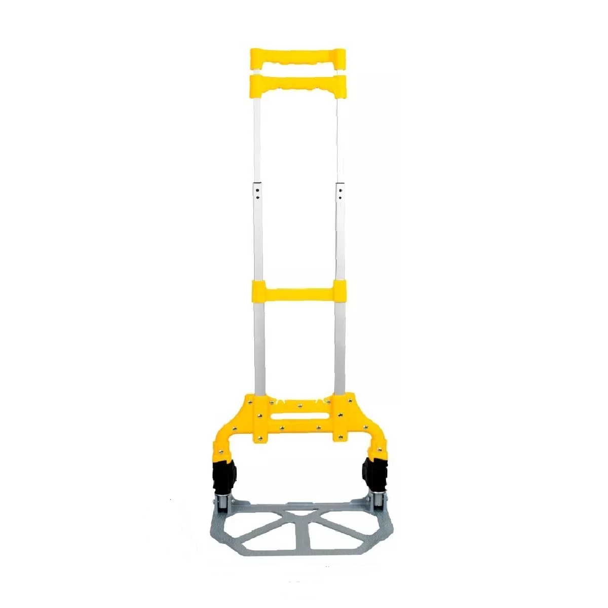 Diablito Plegable De Carga Carretilla Carrito Extendible Amarillo