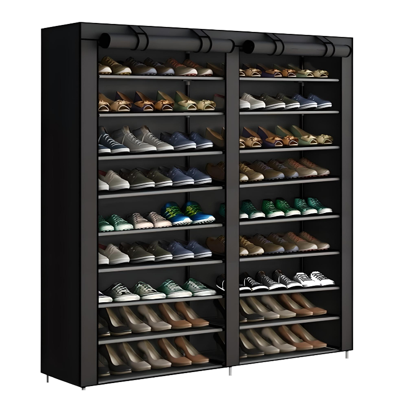 Zapatera Organizador Zapatos 54 pares 9 niveles Marco De Metal