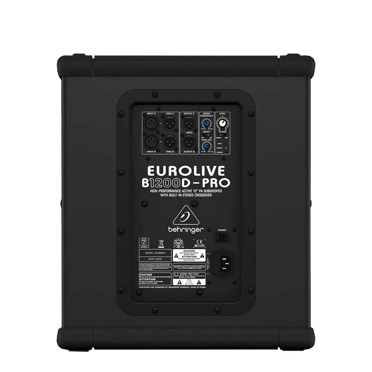 Subwoofer Amplificado Behringer b1200d-pro