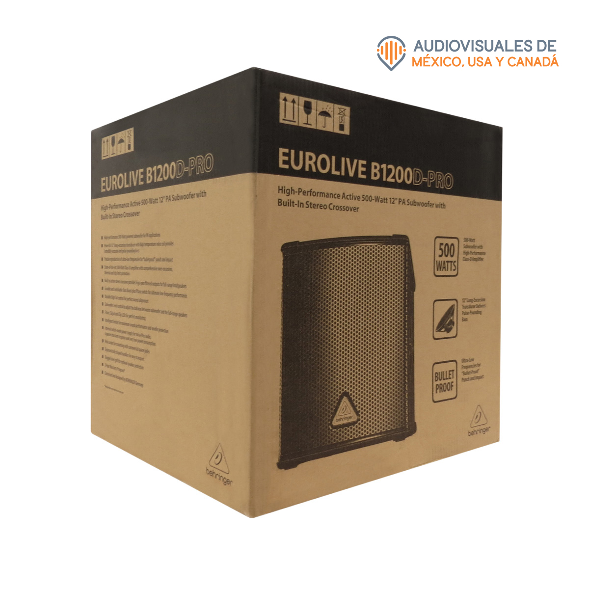 Subwoofer Amplificado Behringer b1200d-pro