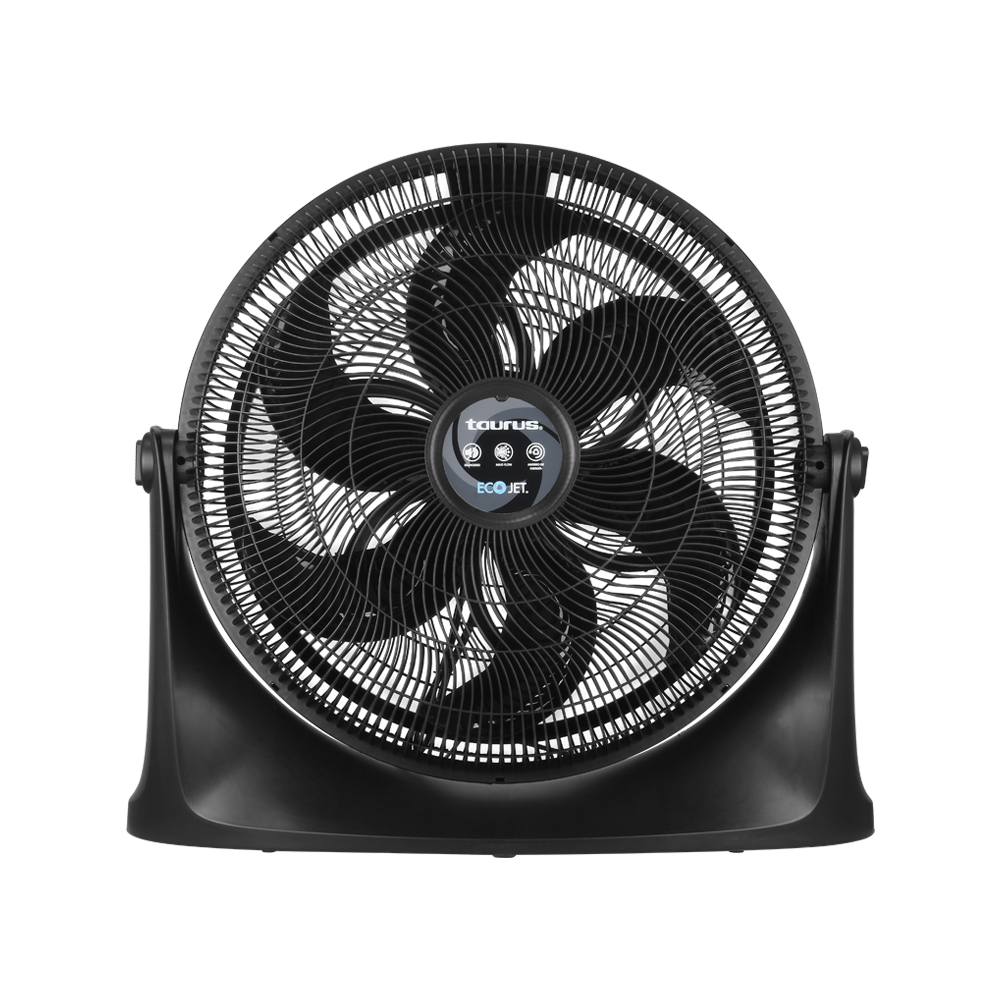 Ventilador 2 en 1 de Piso Pared 20 Pulgadas 3 Velocidades 5 Aspas Rush Ventilador con rejillas de plástico