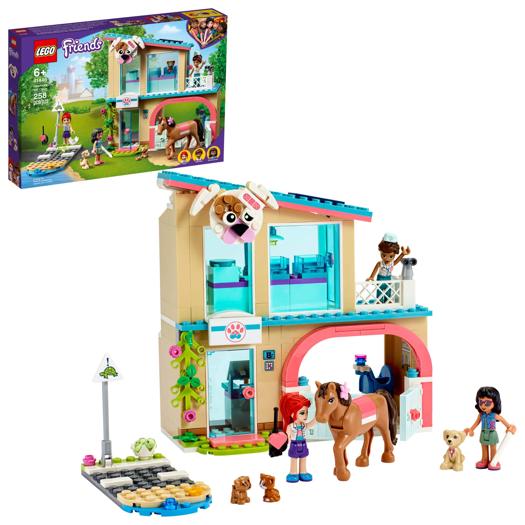 Lego Friends Clínica Veterinaria de Heartlake City 258pzs