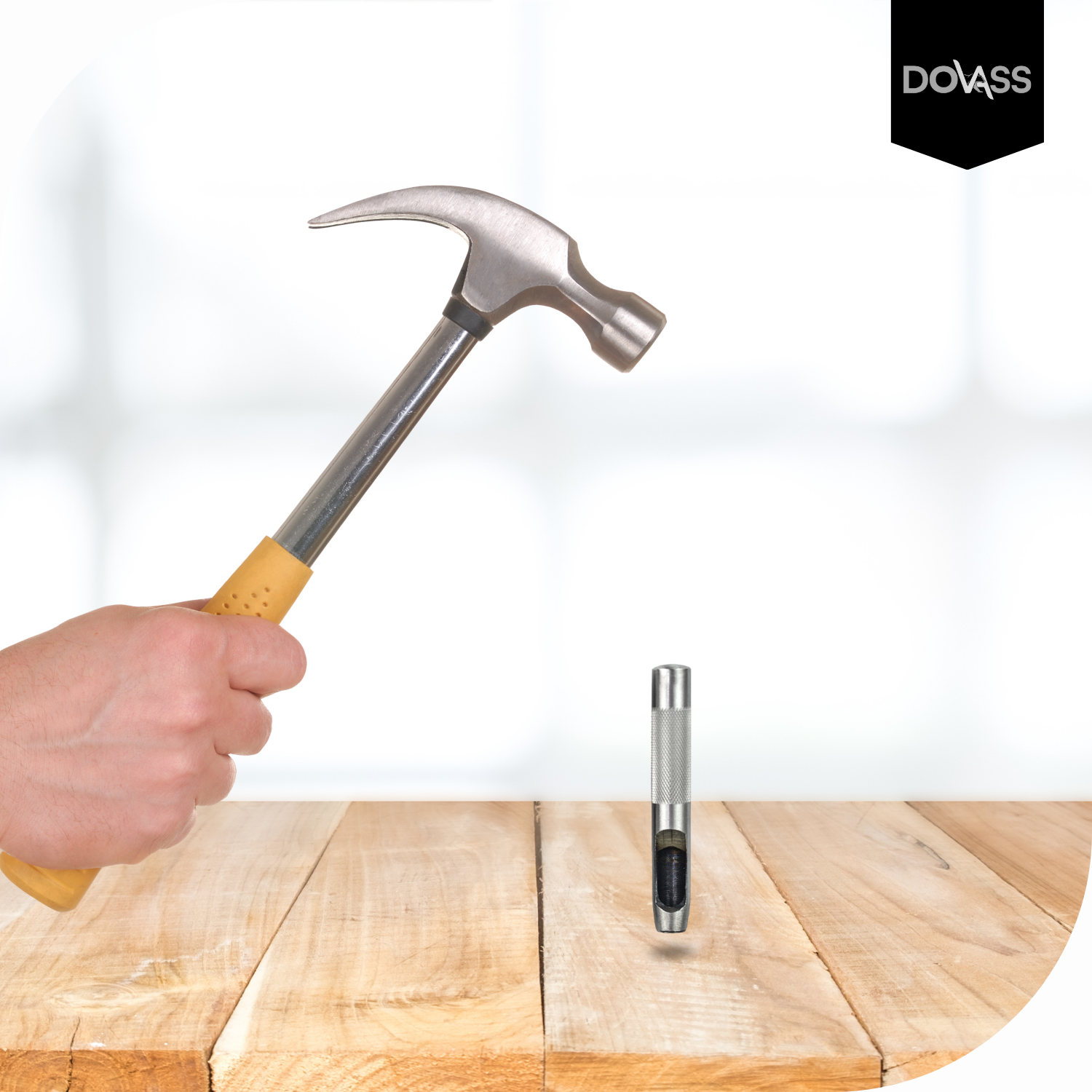 Juego De Sacabocados De 1 A 10mm 10 Unidades Son perfectos para Hacer Agujeros en Correas, Cinturones, Bolsos y Otros artículos de Cuero De Acero Al Carbón con Tratamiento Térmico