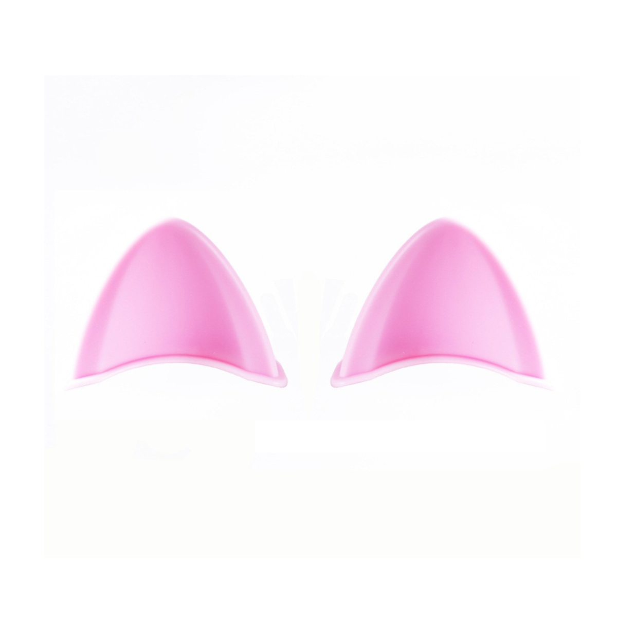Adorno moto Decoración casco orejas gato motocicleta pegatinas accesorios rosa 2 pz contra agua