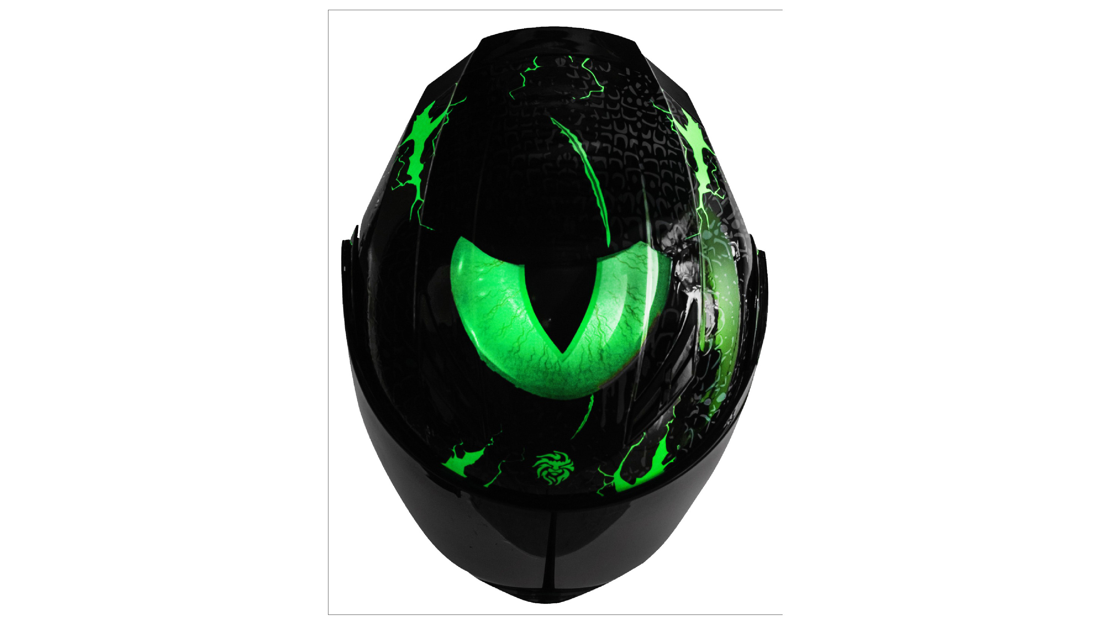 Casco kov Troll Estelar ABATIBLE Negro para Moto Brilla EN LA OBSCURIDAD Certificado Dot