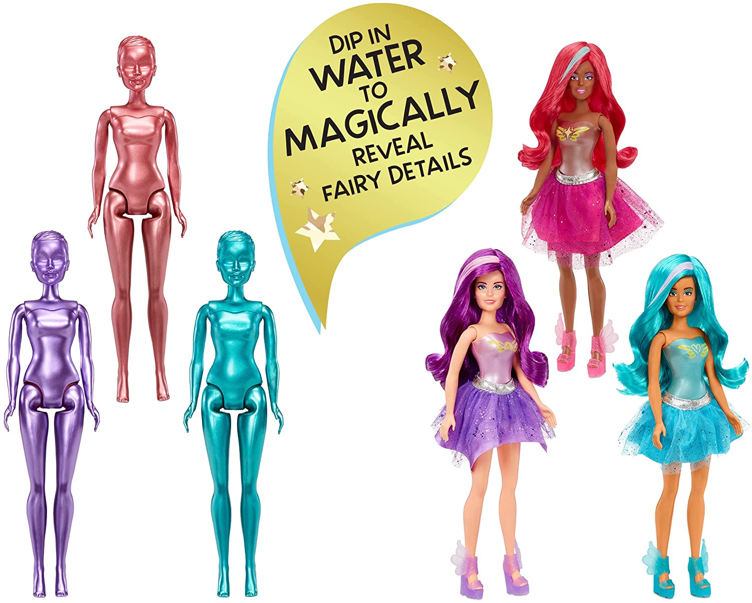 Mga Muñeca Dream Ella Hadas Cambia De Color Surprise