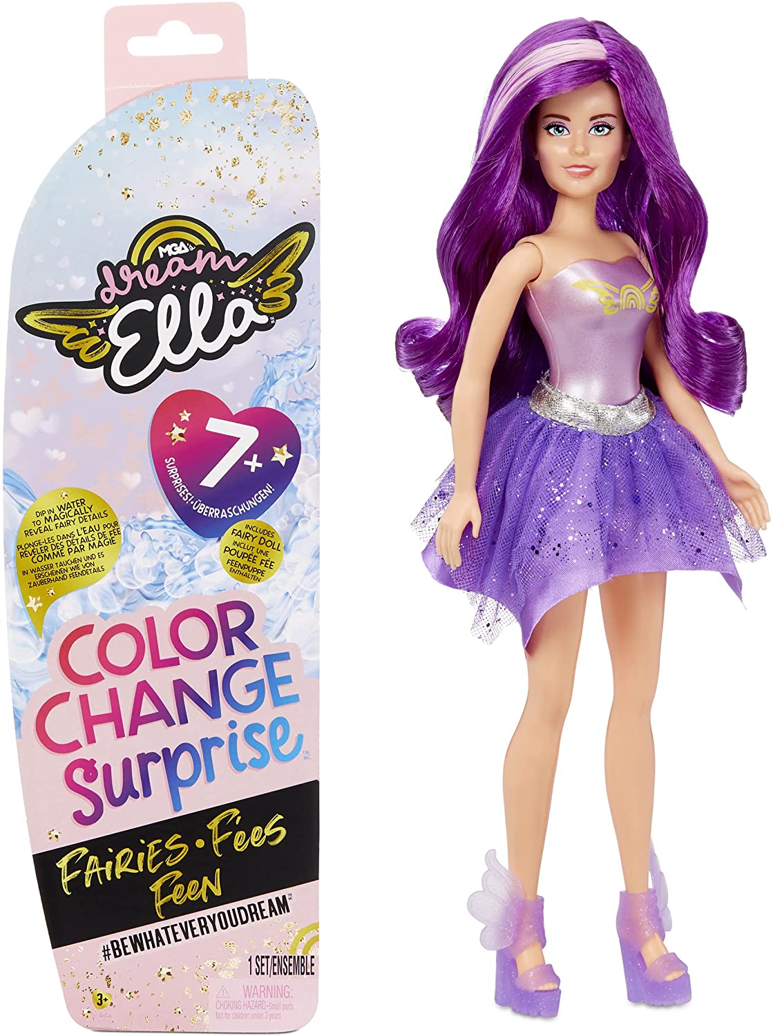 Mga Muñeca Dream Ella Hadas Cambia De Color Surprise