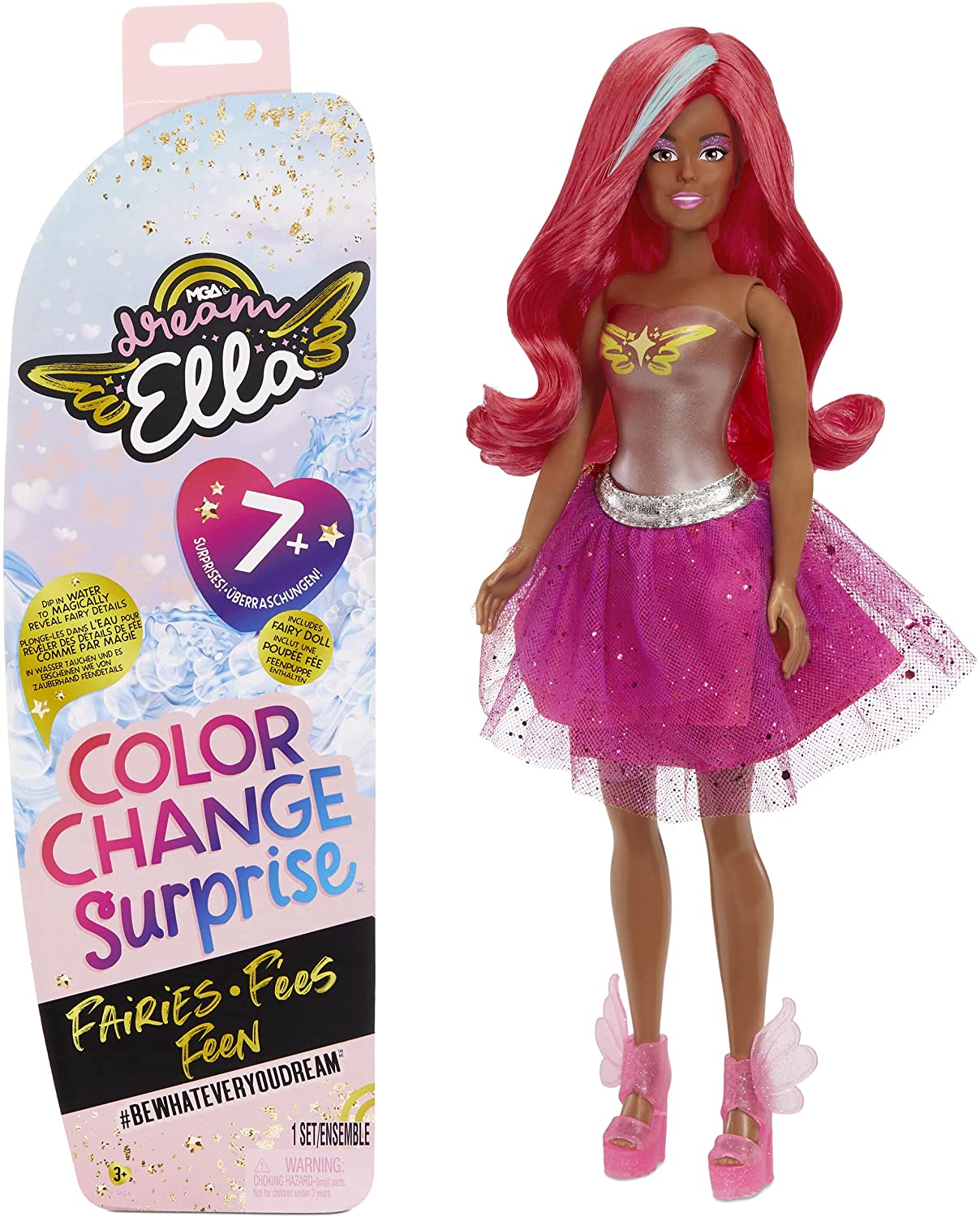 Mga Muñeca Dream Ella Hadas Cambia De Color Surprise