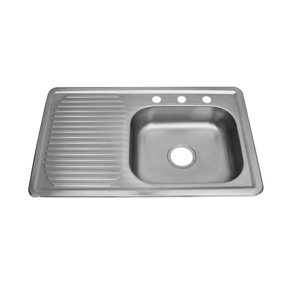 Tarja Con Escurridor Izquierdo 100 x 50 cm ST-10050L Solvex