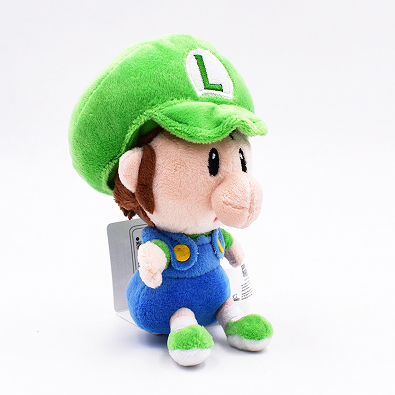 Peluche Bebé Luigi Nintendo Super Mario Bros 20 Cm