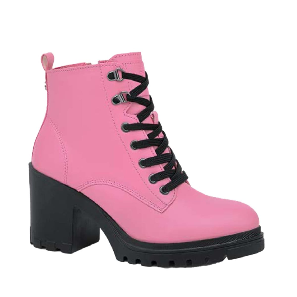 Bota rosa online mujer