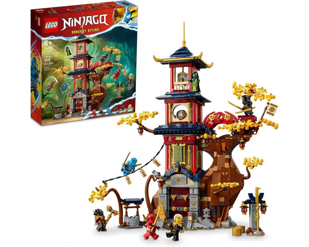 Lego Ninjago Núcleos de Energía del Templo del Dragón 71795