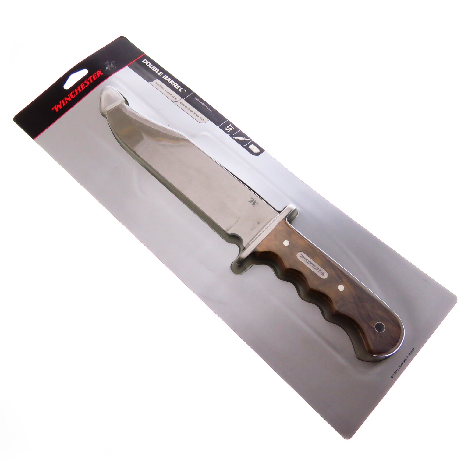 G3435 Winchester Cuchillo Double Barrel Large Bowie C/fnda