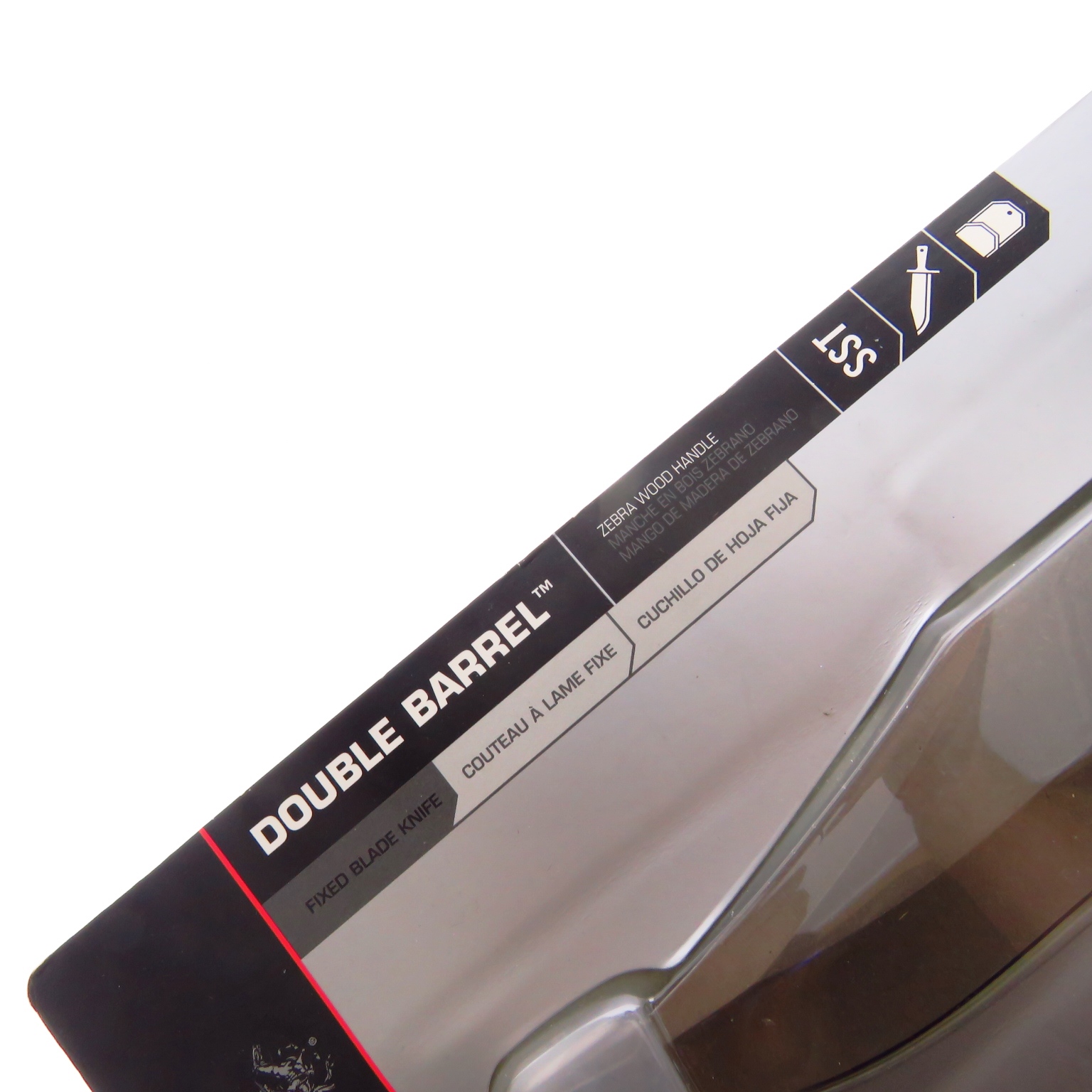 G3435 Winchester Cuchillo Double Barrel Large Bowie C/fnda