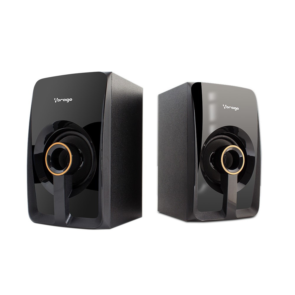 Bocinas 2.1 Vorago 300, con lector de memorias, USB y Bluetooth