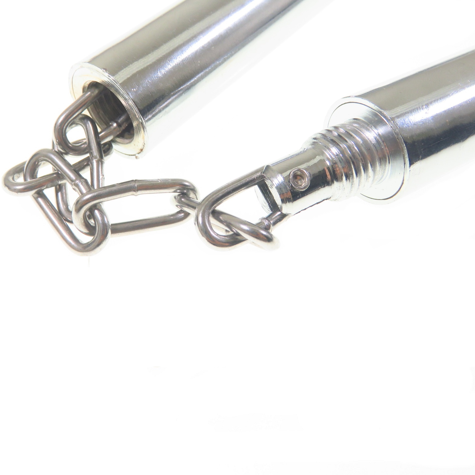 M3180 Nunchakus Chacos / Baston Metalicos Cromados Defensivo