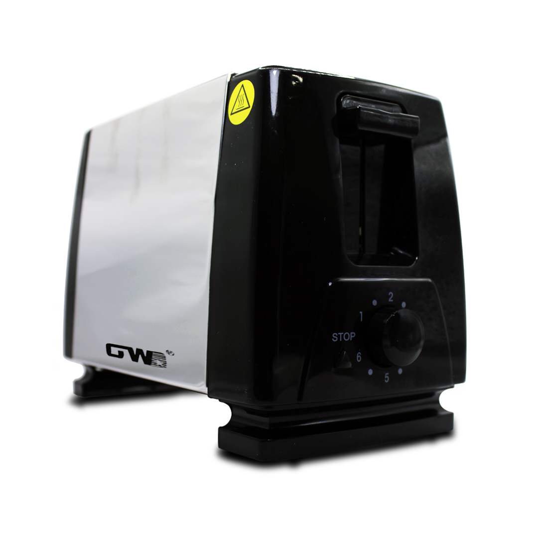 Tostadora Doble ranura De Acero Inoxidable Para El Hogar