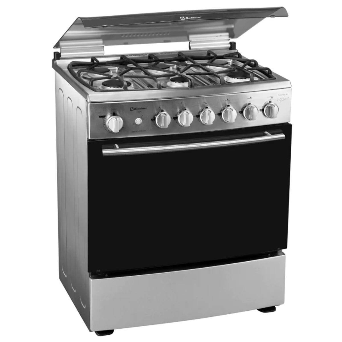 ESTUFA KOBLENZ EK 501F NIZA 6 QUEMADORES ACERO INOX ORTY