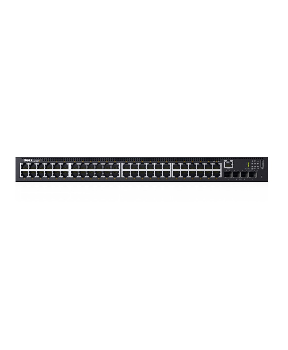 Switch Dell Gigabit Ethernet N1548P, 48 Puertos PoE