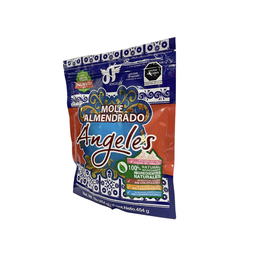 Mole pasta Ángeles Poblano Almendrado 