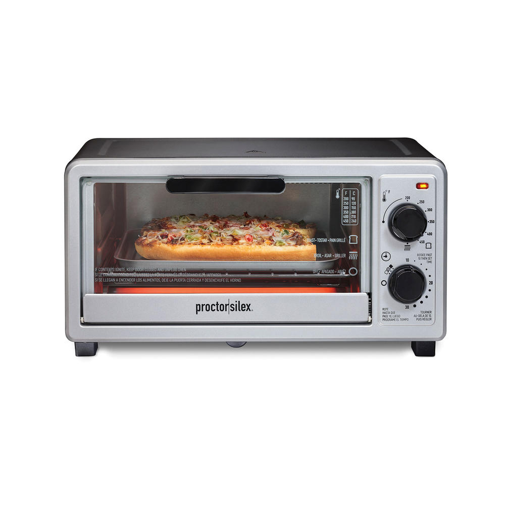 Horno Tostador Proctor Silex 31260 4 Rebanadas 110 W Negro.