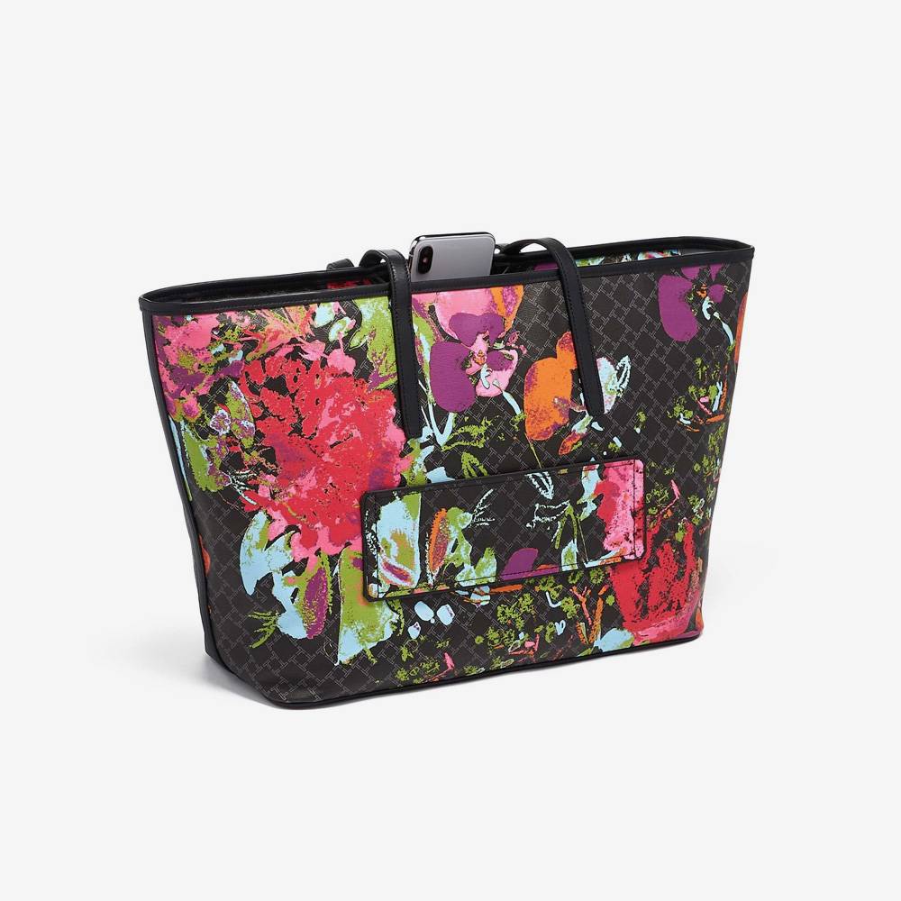 Bolsa Tumi Tote Everyday Negra De Flores