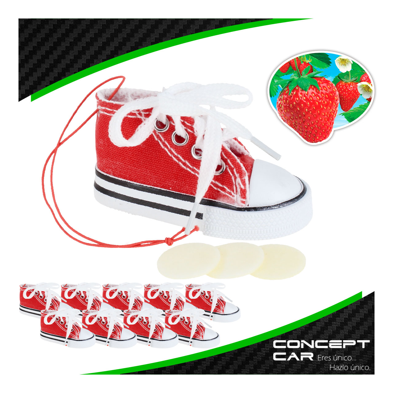 10 Aromatizante Para Auto Hogar Oficina Forma Tenis Aromas