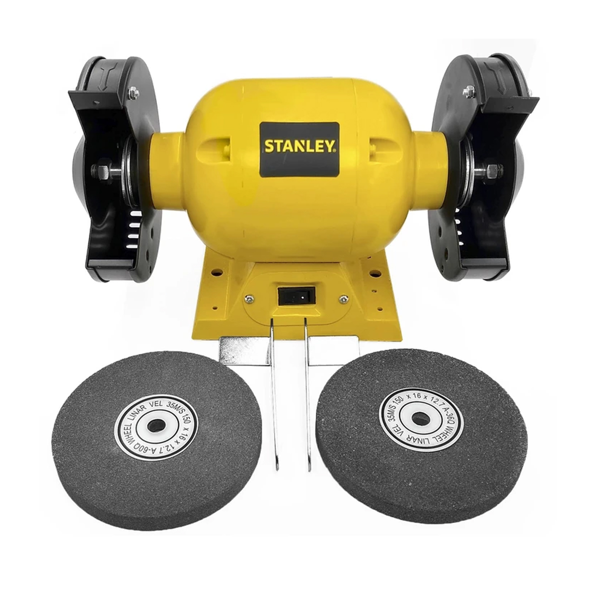 Esmeril Banco 06 1/2 Hp 3450Rpm Stanley Stgb3715