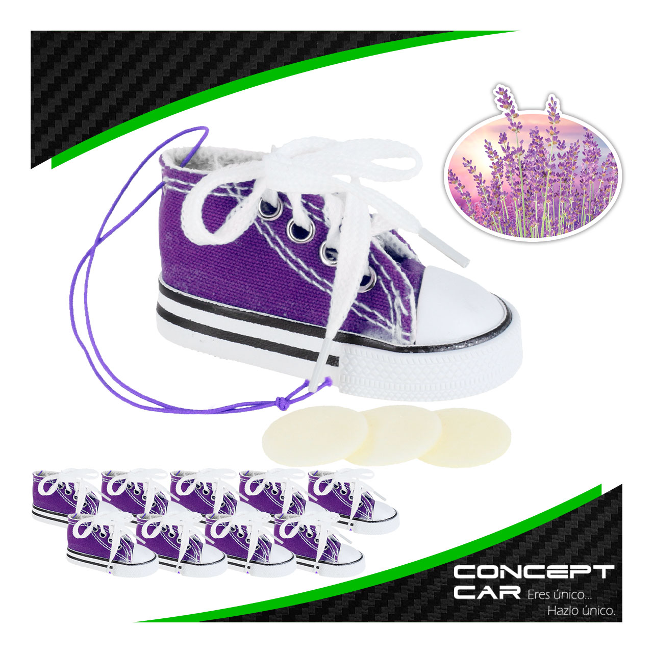 10 Aromatizante Para Auto Hogar Oficina Forma Tenis Aromas