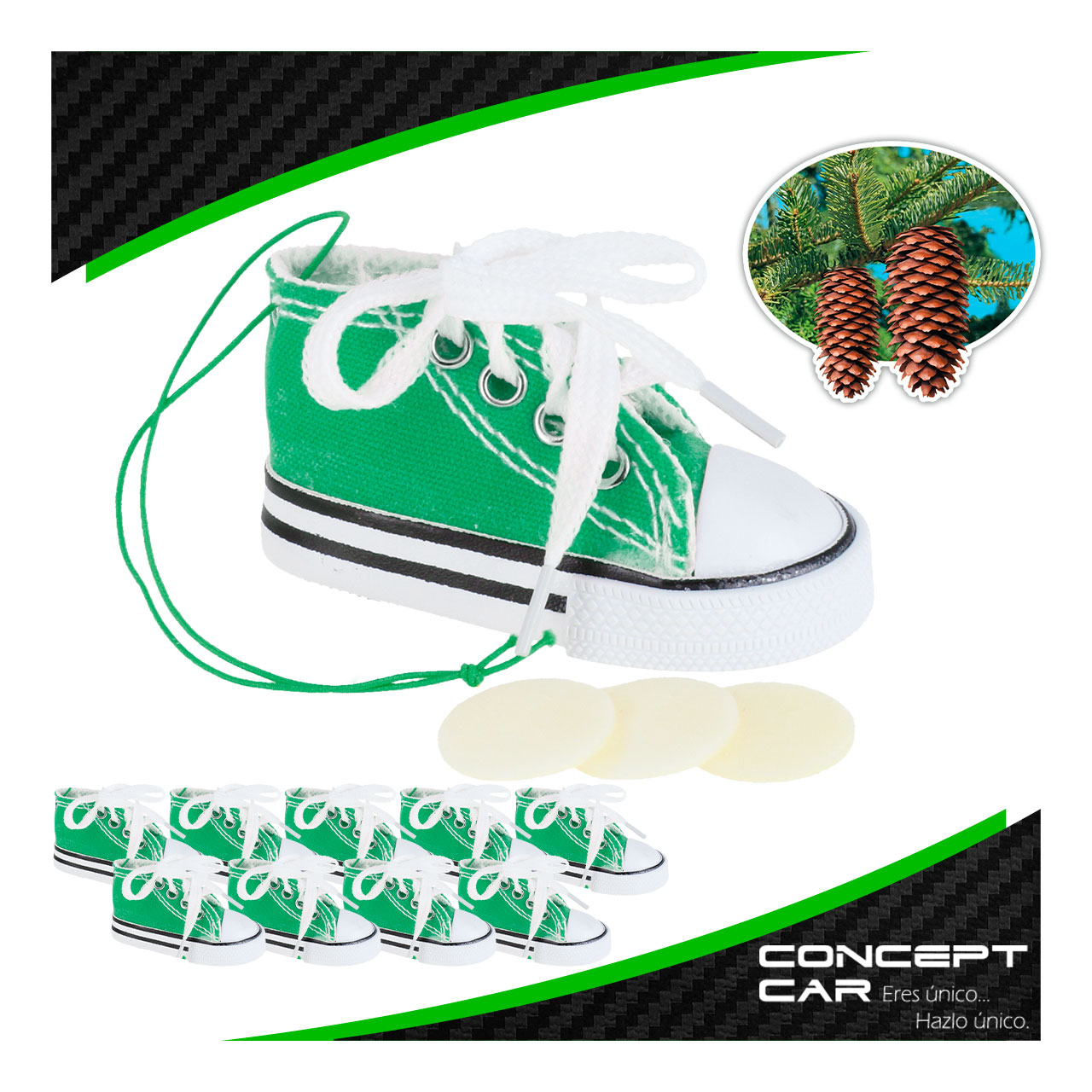 10 Aromatizante Para Auto Hogar Oficina Forma Tenis Aromas