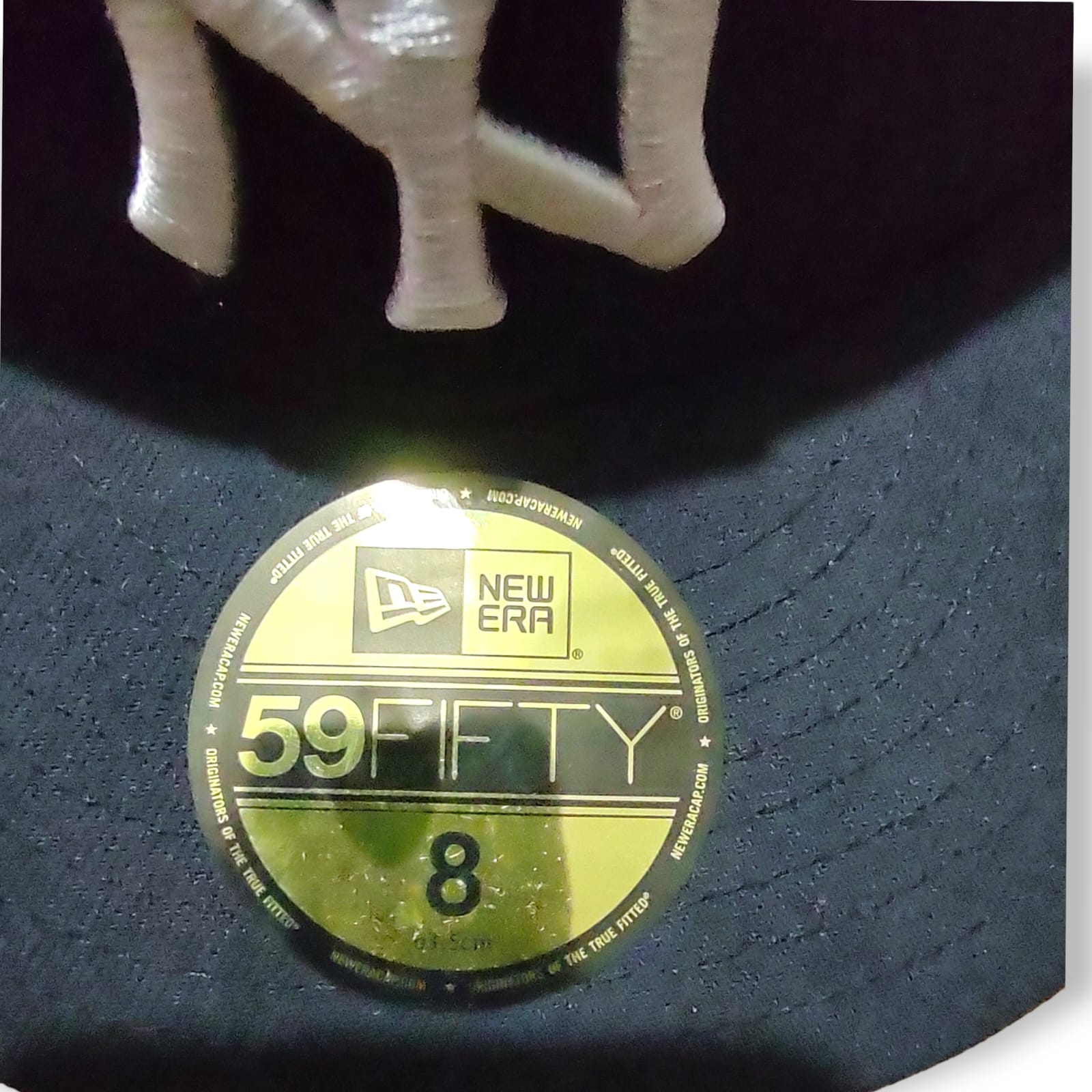 Gorra New Era Yankees New York 59fifty On Negro/b