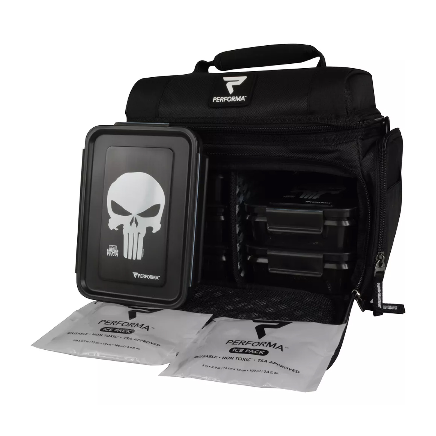 Mochila Gym Dieta termica p/6 comidas Performa Punisher
