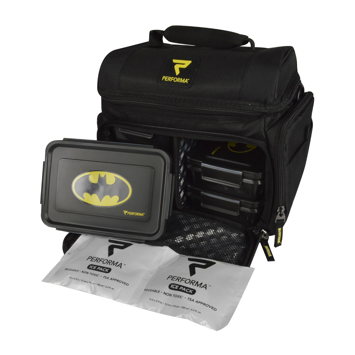 Mochila termica Gym Dieta p/6 comidas Performa Batman