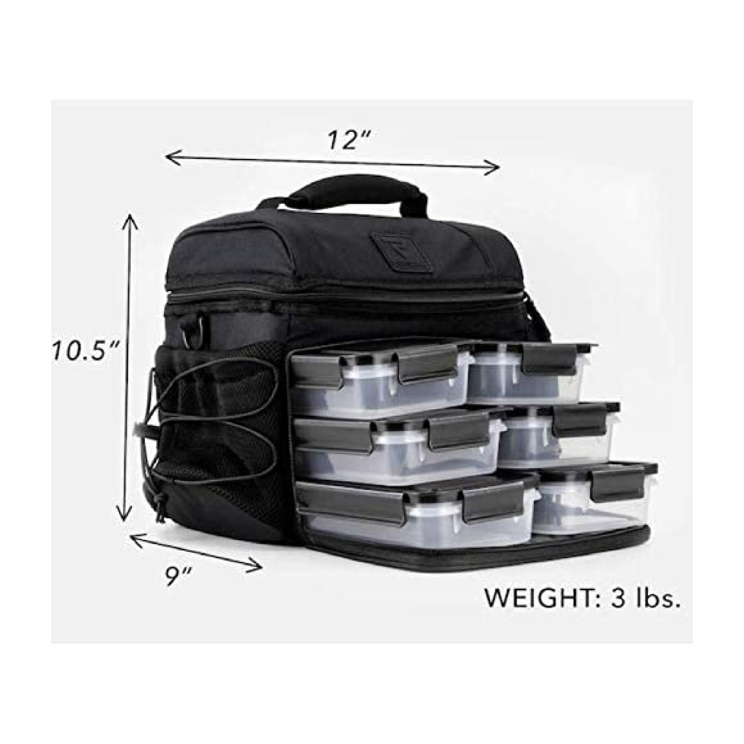 Mochila termica Gym Dieta p/6 comidas Performa Batman