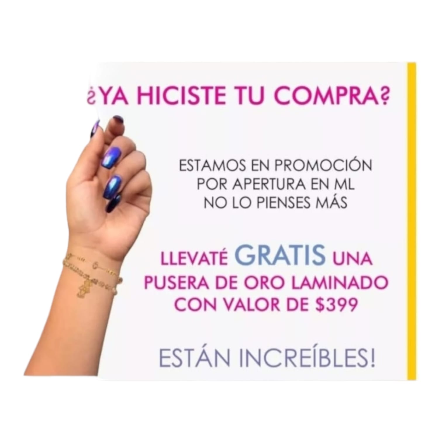 Gargantilla Cruz Inflada Oro 14k + Obsequio