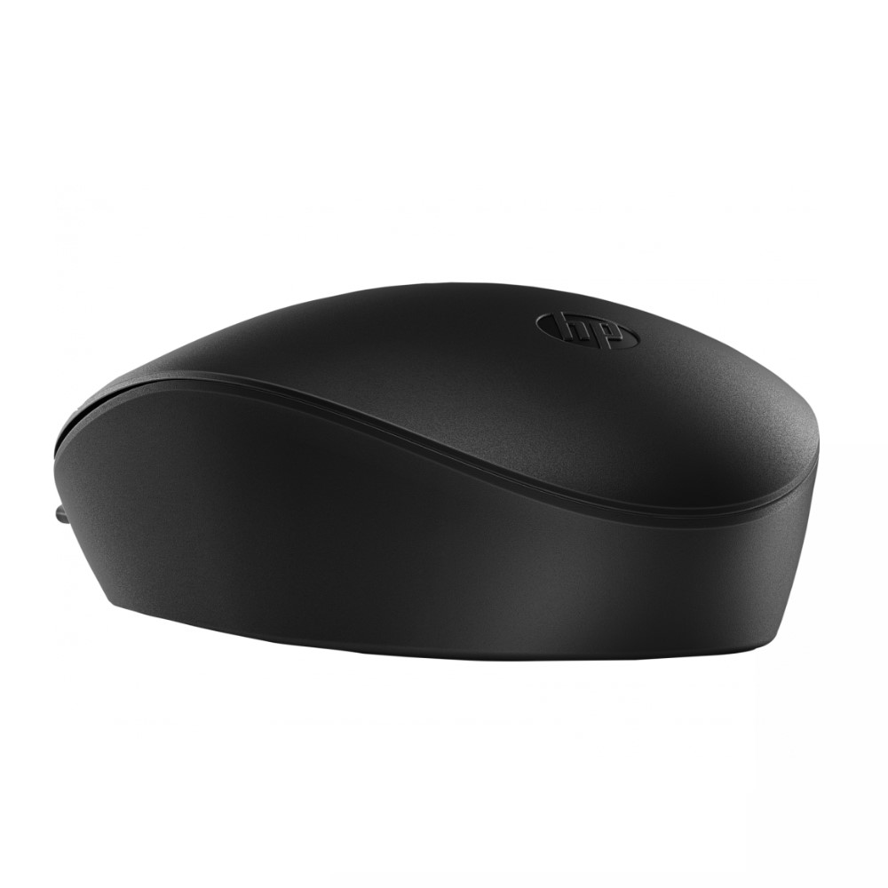 Mouse HP 125, Alámbrico, USB, Negro  