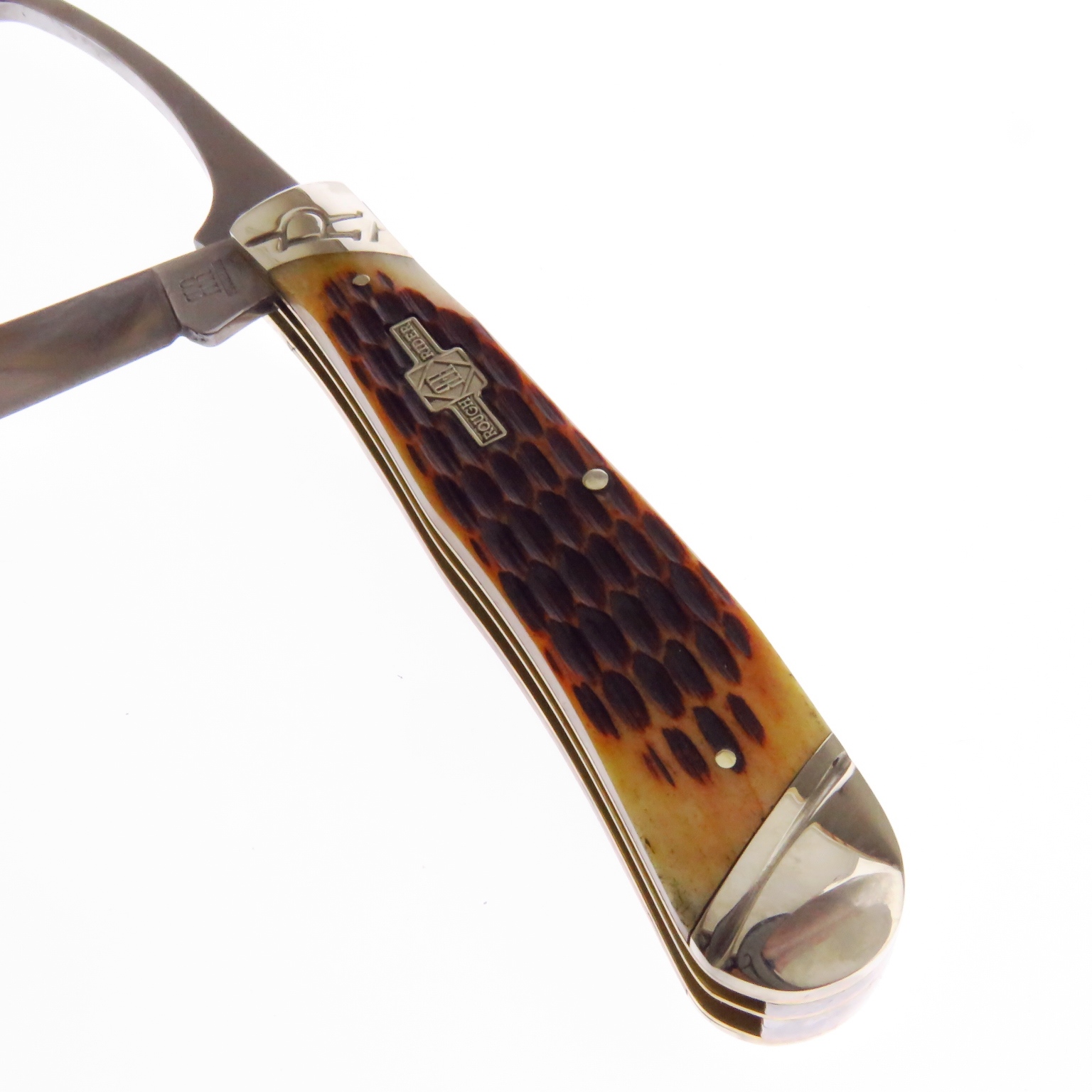 Rr1971 Rough Rider Navaja Trapper Equestre Limpia Herradura