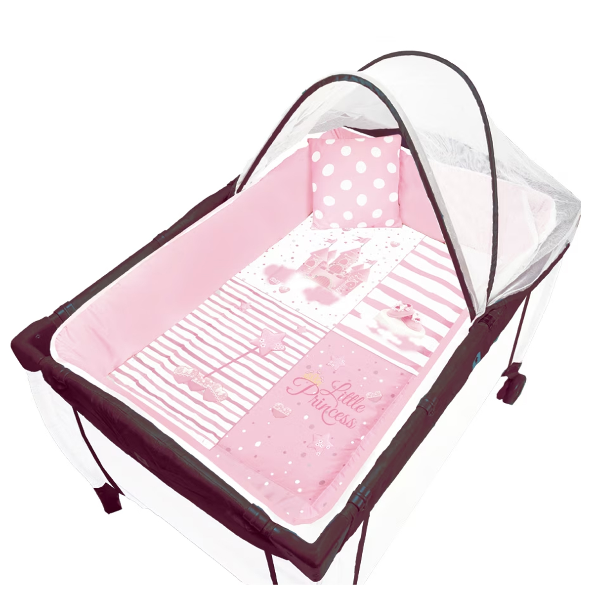 Set de Edredón Cuna Viajera Chico Baby Baby Castillo