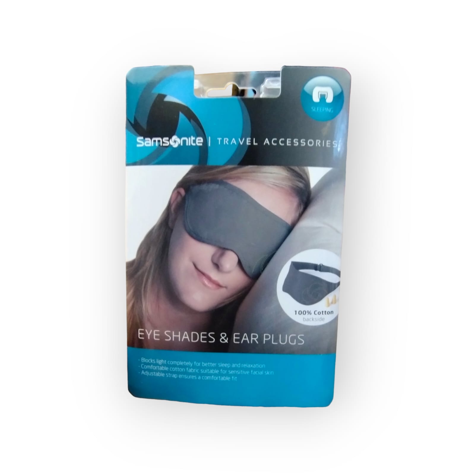 Kit De Accesorio Para Viaje Samsonite Antifaz Y Tapones