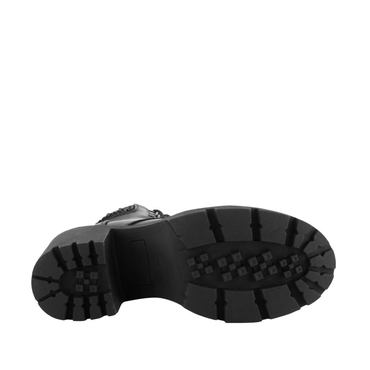 Bota militar Goodyear negra con pedrería y suela track, 1086724