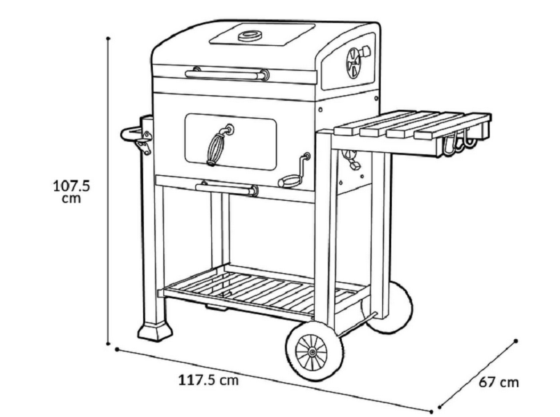 Asador de Carbon Congo