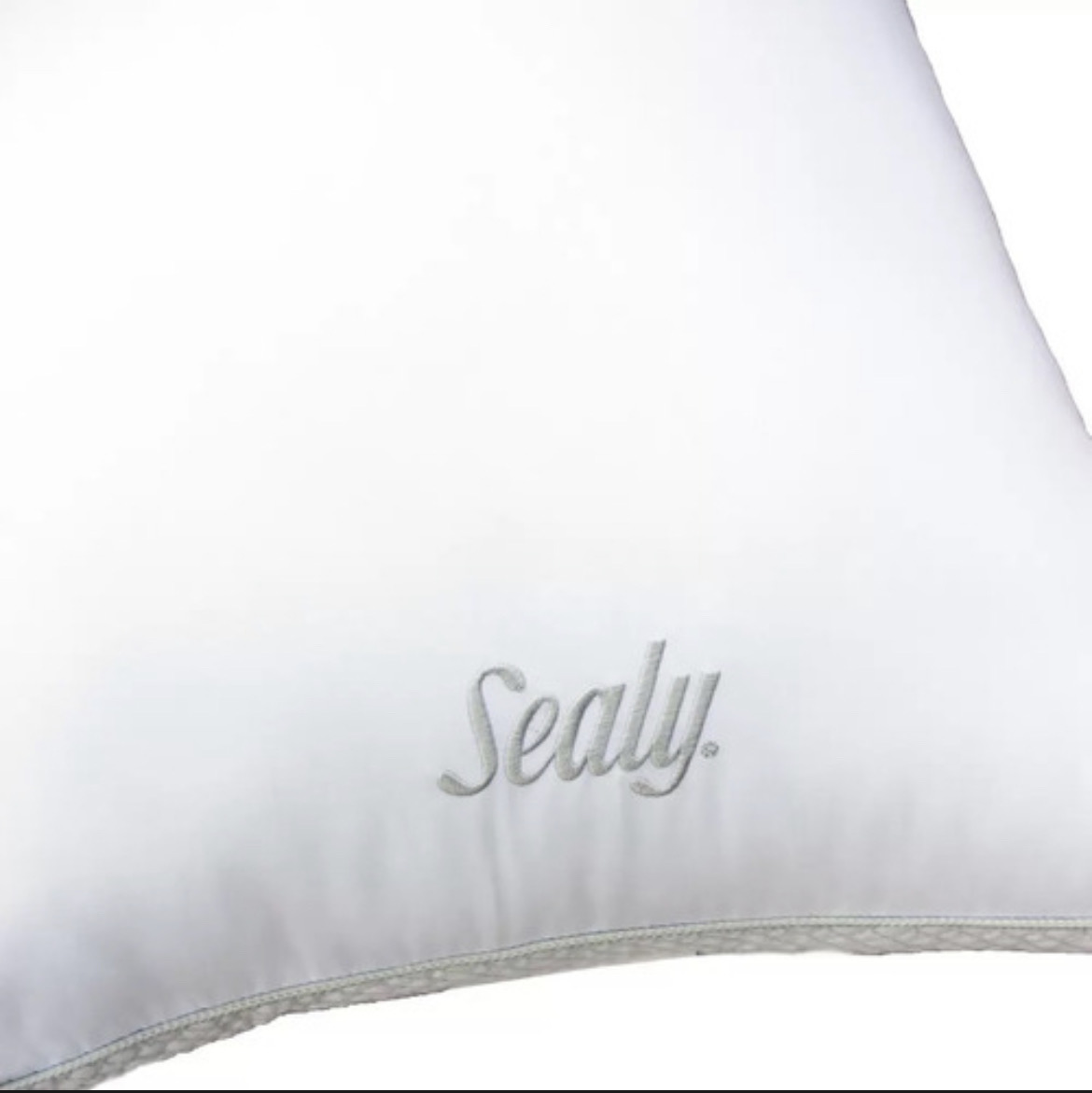 Sealy Juego 2 Almohadas De Plumón Alternativo Hipoalergénica Estándar/queen