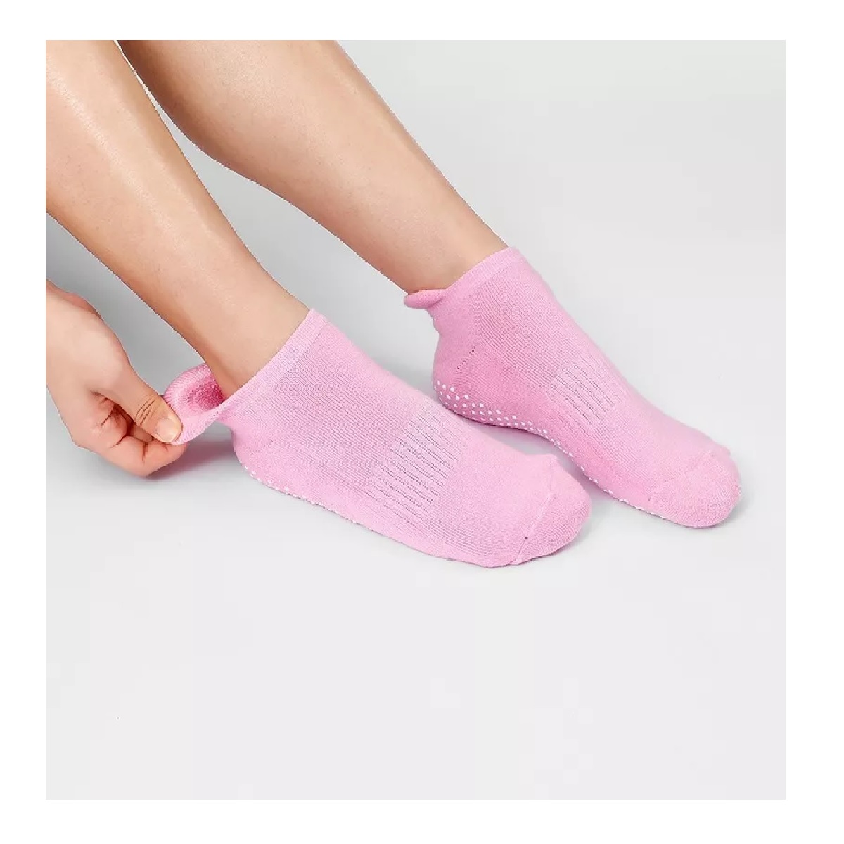 Juego Calcetines Para Yoga Pilates Con Base Antiderrapante 4 Pares