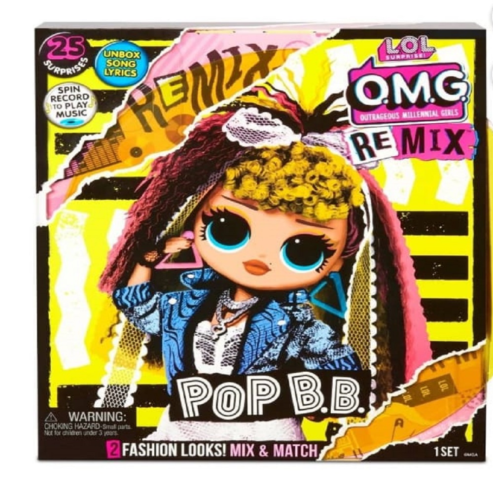 LOL Surprise OMG Remix Fashion Doll Pop B.B.